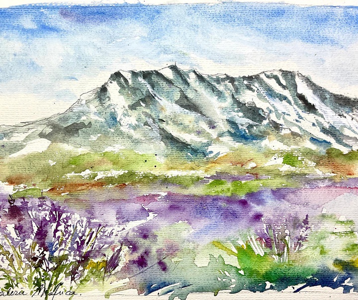 گالری نقاشی های آبرنگ والری مافریکا از فرانسه