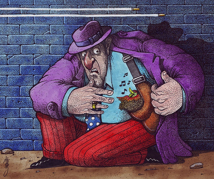 گالری آثار کارتون بوریسلاو استانکویچ از صربستان