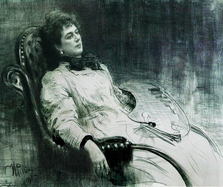 maria tenisheva by irepin 1898 gtg