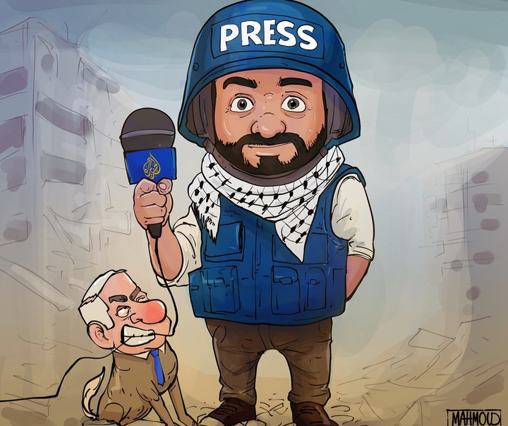 گالری آثار کارتون محمود عباس از فلسطین