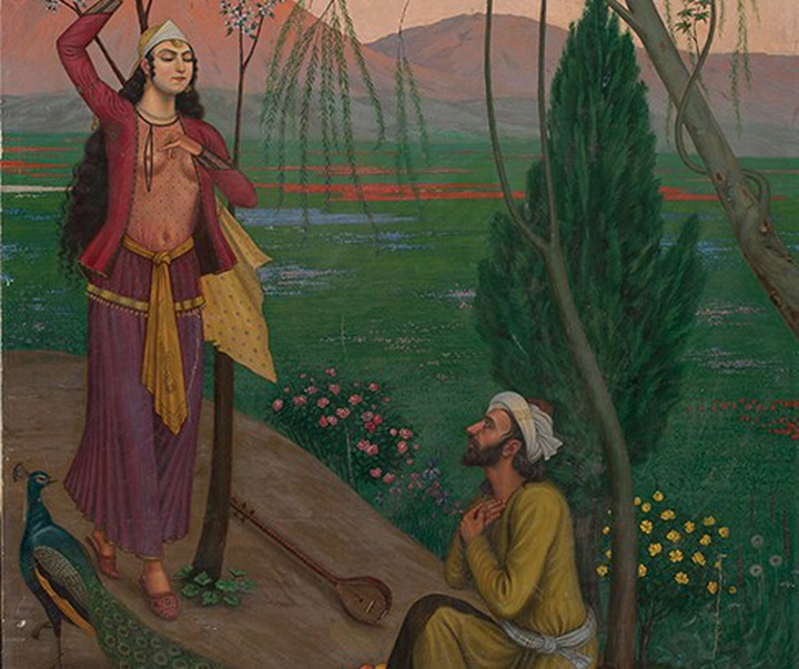 گالری آثار نقاشی و نگارگری عباس رسام‌ ارژنگی از ایران