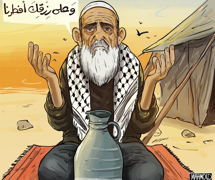 گالری آثار کارتون محمود عباس از فلسطین