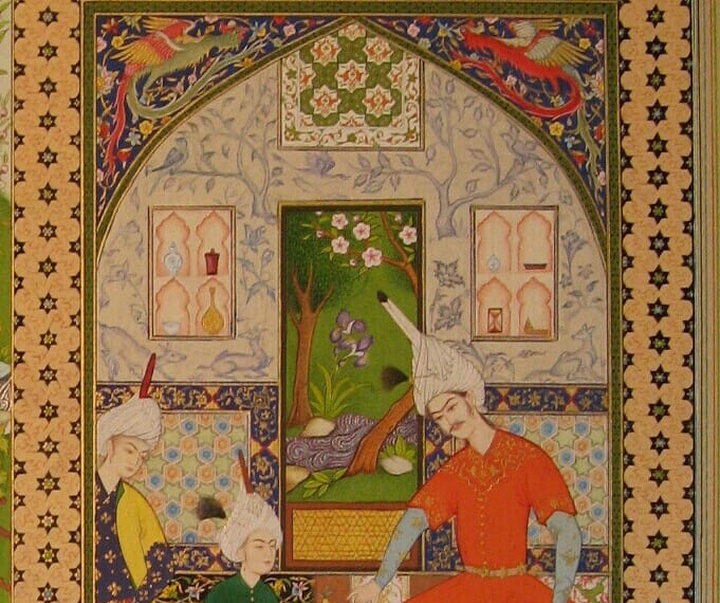 گالری آثار نگارگری شیدا گرایلی از ایران