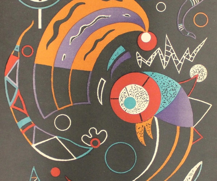 گالری آثار نقاشی واسیلی کاندینسکی از روسیه