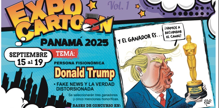 اولین مسابقۀ بین‌المللی کارتون و کاریکاتور پاناما، 2025