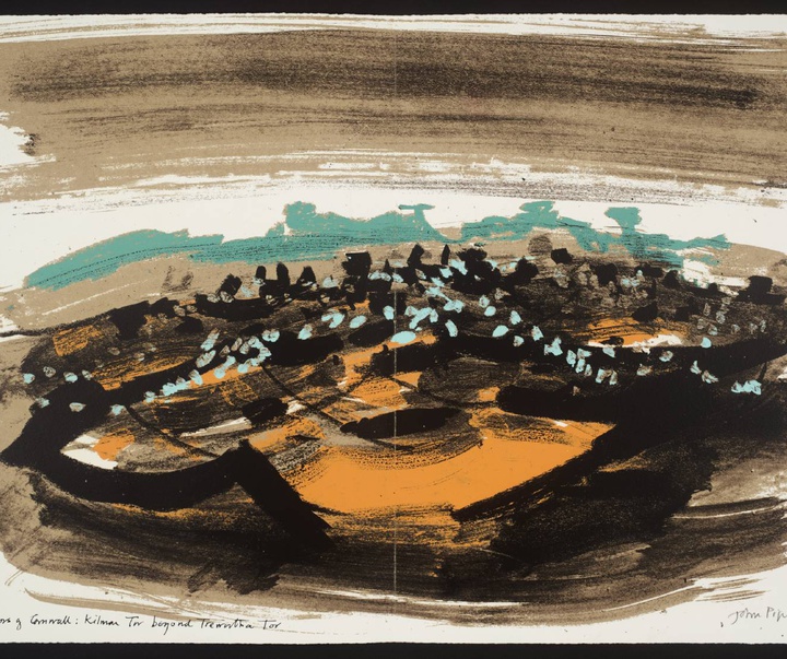 گالری آثار نقاشی و چاپ جان پایپر از انگلستان