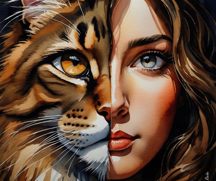 گالری نقاشی‌های اکرلیک لیا روشه از اسپانیا