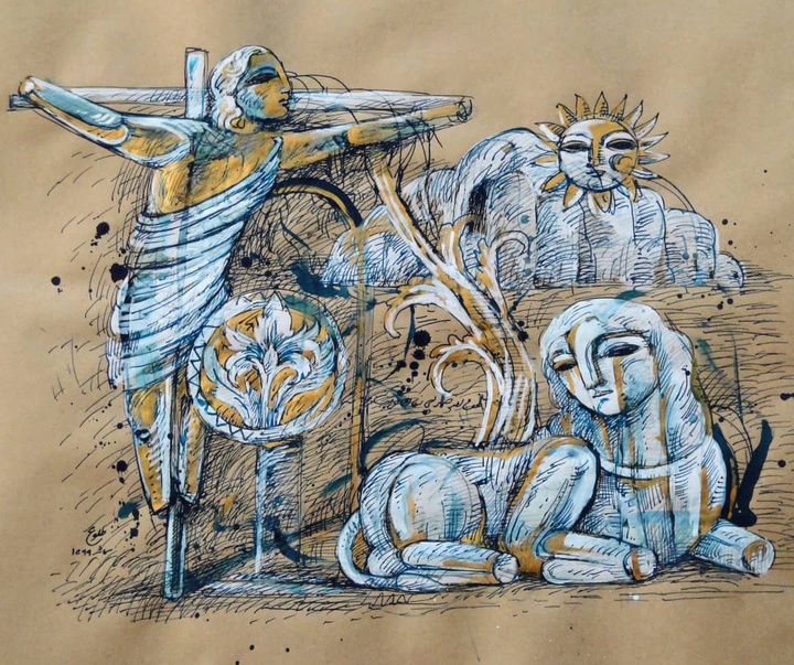 گالری آثار طراحی و تصویر سازی سمائه شریفی از ایران