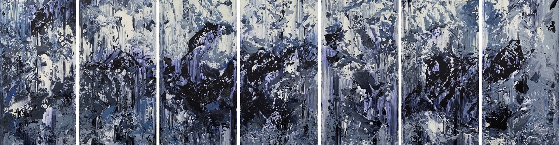 گالری آثار نقاشی انتزاعی الکس سنچنکو از بریتانیا