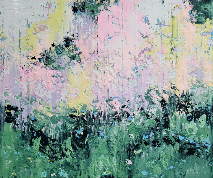 گالری آثار نقاشی انتزاعی الکس سنچنکو از بریتانیا