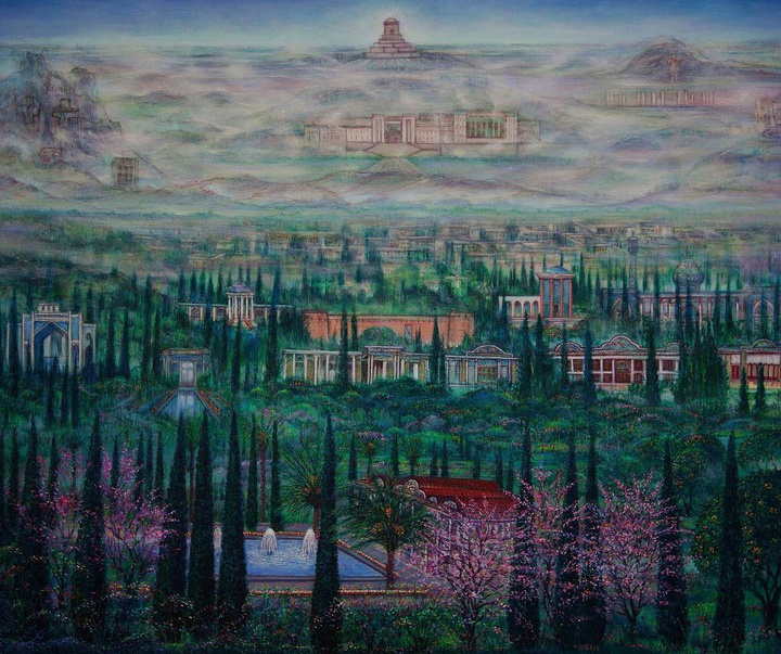 گالری نقاشی های حسین محجوبی از ایران