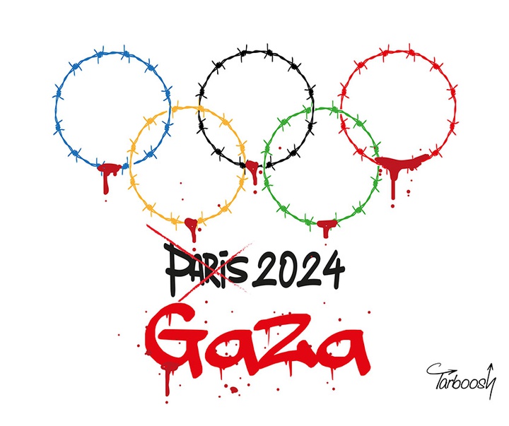 گالری آثار مسابقه بین‌المللی کارتون بایکوت نسل کشی 2024 - بخش اول