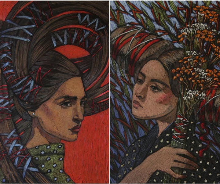 گالری نقاشی های ناتالیا لینووا از روسیه