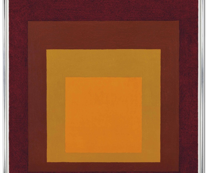 گالری منتخبی از مربع‌های رنگی یوزف آلبرز از آلمان