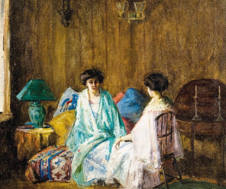 گالری آثار نقاشی ویلیام مریت چیس از آمریکا