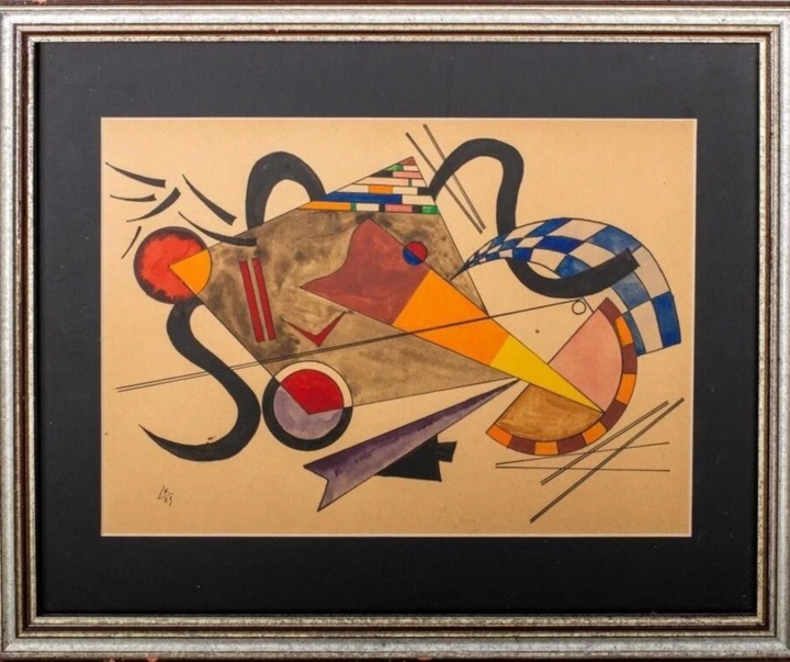 گالری آثار نقاشی واسیلی کاندینسکی از روسیه