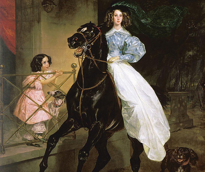 karl bryullov horsewoman
