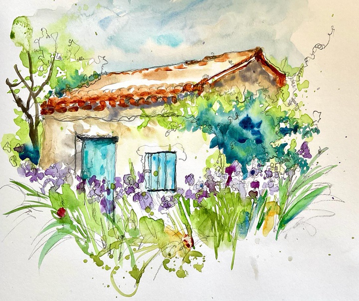 گالری نقاشی های آبرنگ والری مافریکا از فرانسه