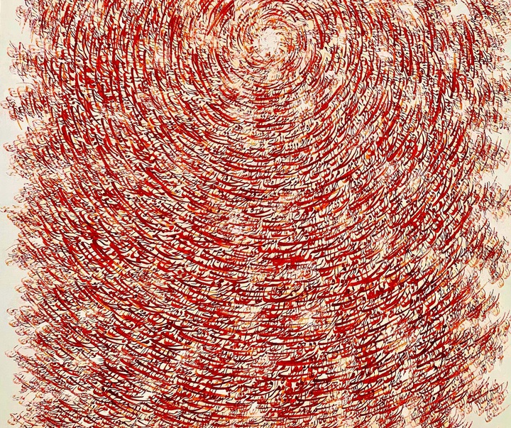 گالری آثار خوشنویسی احمد محمدپور از ایران