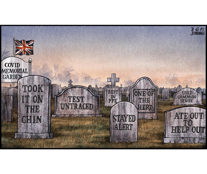 گالری کارتون های سیاسی بن جنینگز از انگلیس