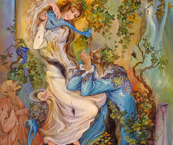 گالری آثار نگارگری محمود فرشچیان