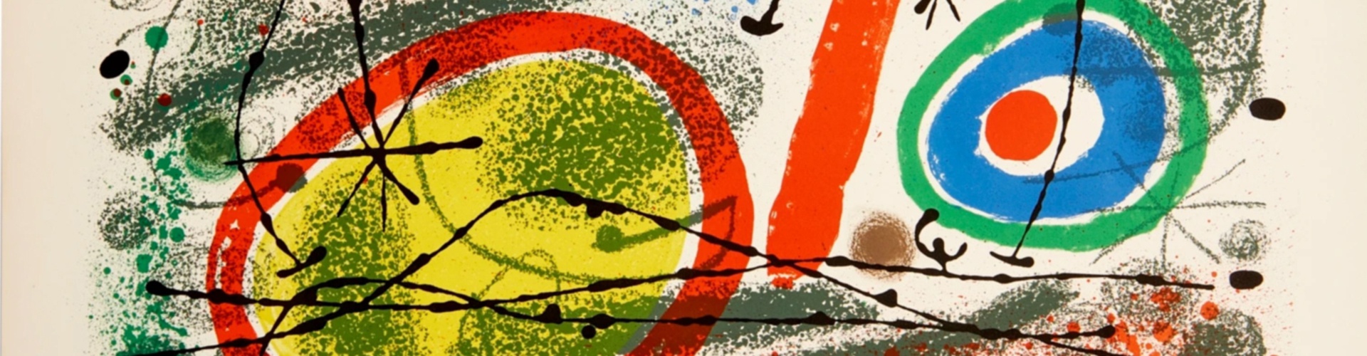 گالری آثار نقاشی خوان میرو از اسپانیا