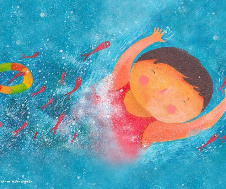 گالری آثار تصویر سازی طاهره شمسی