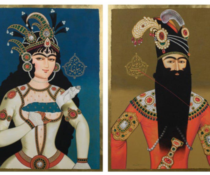 گالری نقاشی های آیدین آغداشلو از ایران