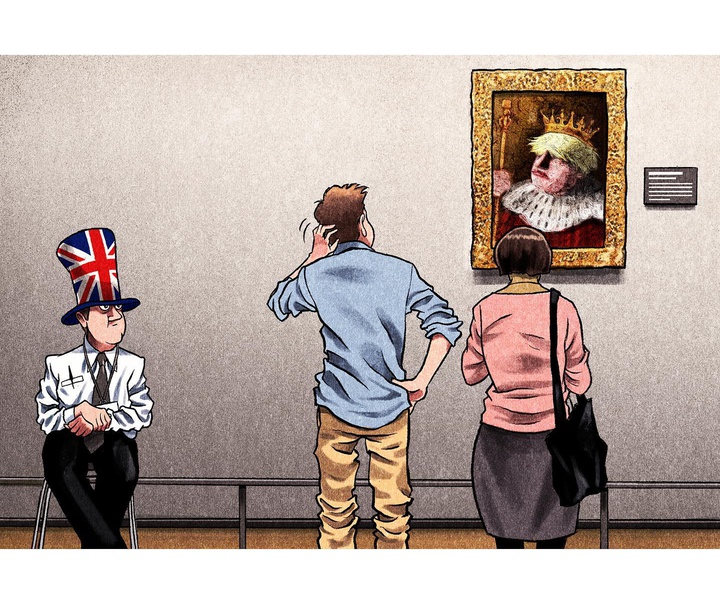گالری کارتون های سیاسی بن جنینگز از انگلیس