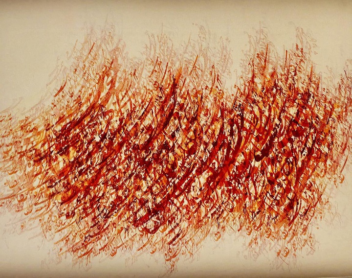 گالری آثار خوشنویسی احمد محمدپور از ایران