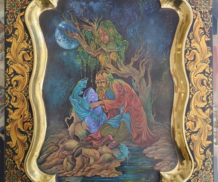 گالری آثار نگارگری میلاد مهتابیان پور