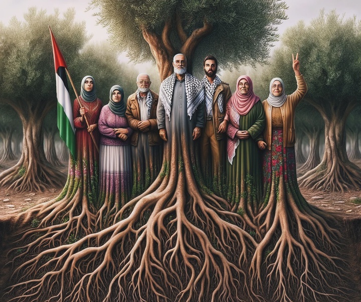 گالری تصویرسازی‌های عونی اشتیوه از فلسطین