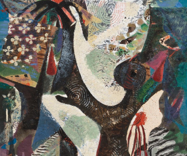 گالری آثار نقاشی و کلاژ ایلین آگار هنرمند آرژانتینی - بریتانیایی