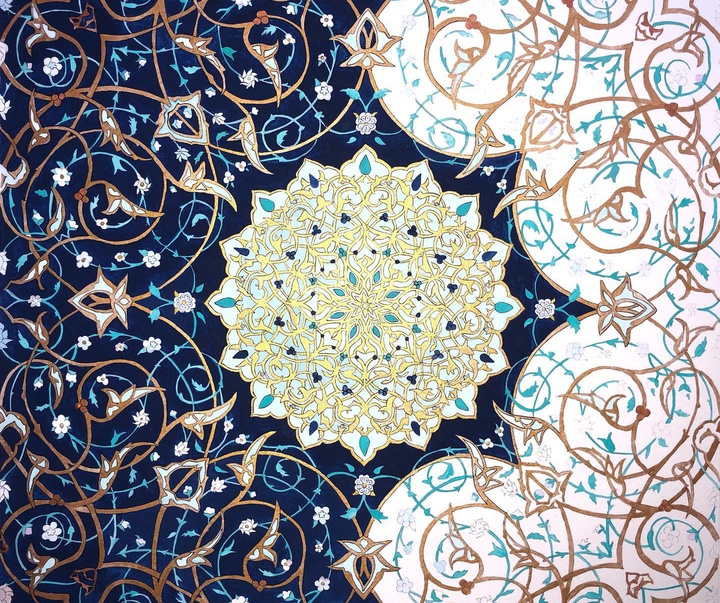 گالری آثار تذهیب امیلی واشنگتن از انگلیس