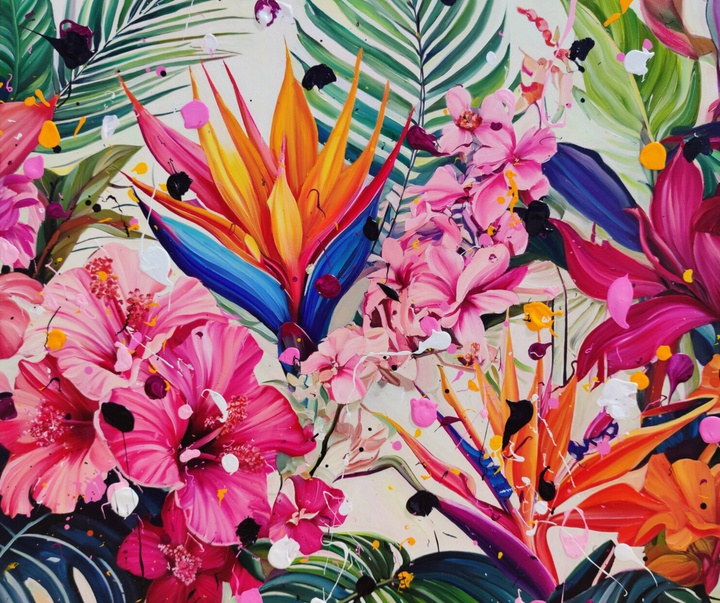 گالری آثار نقاشی انجی رایت از بریتانیا