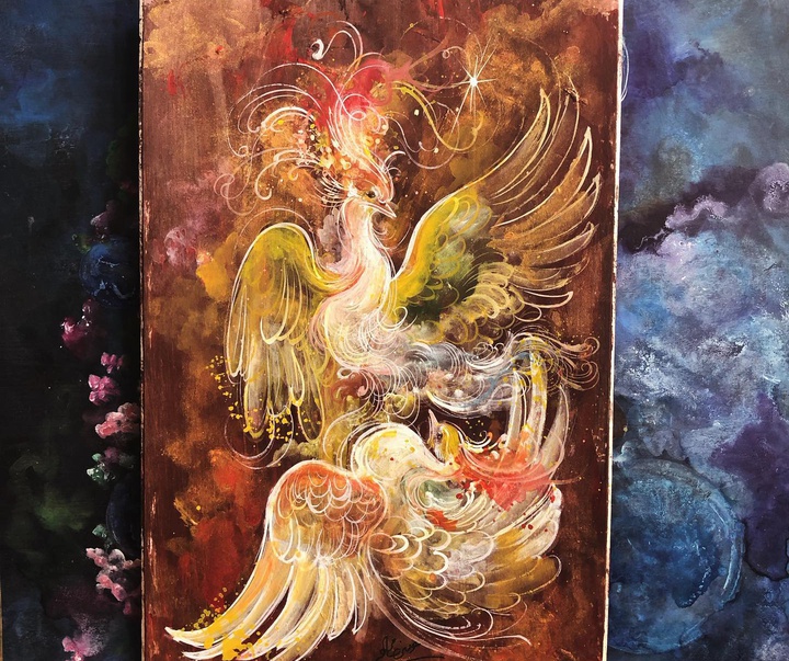 گالری آثار نگارگری علیرضا مرادی از ایران