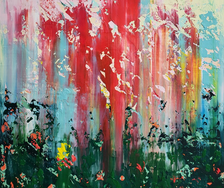 گالری آثار نقاشی انتزاعی الکس سنچنکو از بریتانیا