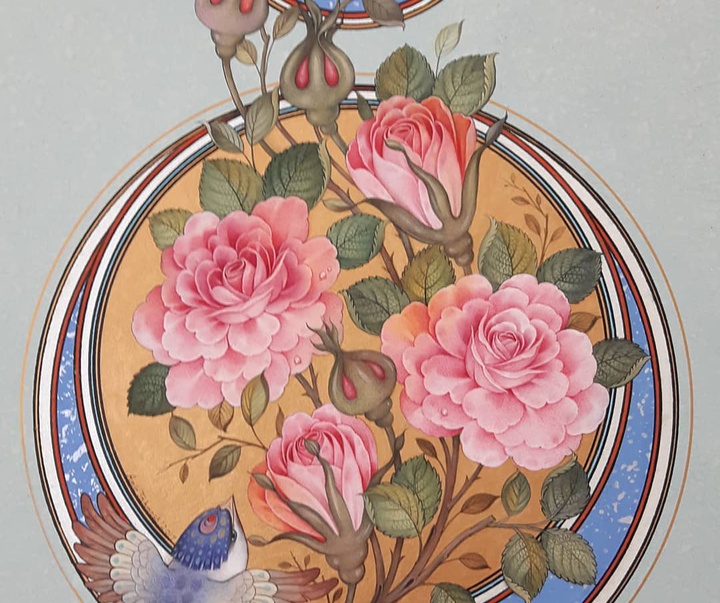 گالری آثار نگارگری و تذهیب امیر طهماسبی از ایران