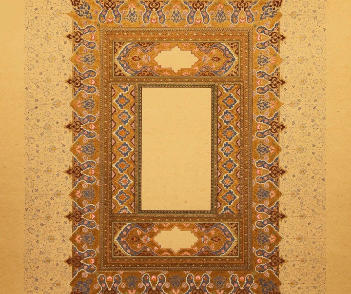 گالری آثار تذهیب محسن آقامیری از ایران