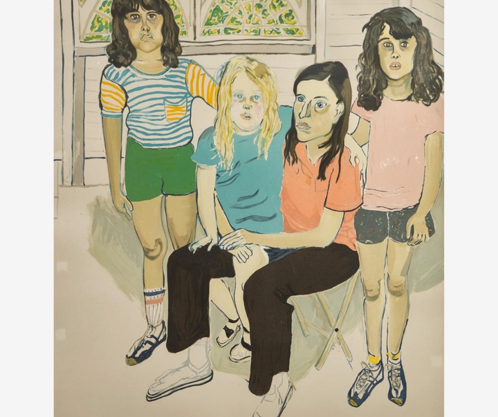 گالری آثار نقاشی آلیس نیل از آمریکا