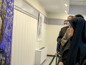 افتتاح نمایشگاه بین المللی هنرهای تجسمی «بصیرت سلیمانی»