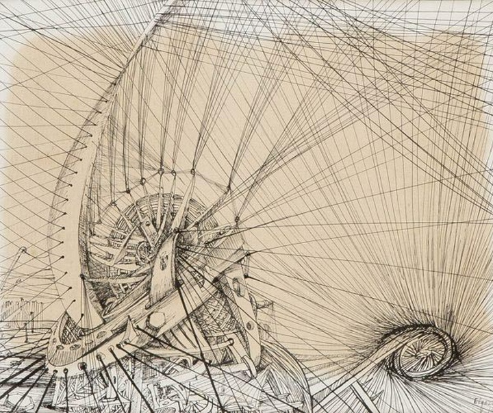 گالری آثار طراحی و نقاشی عبدالهادی الغزار از مصر