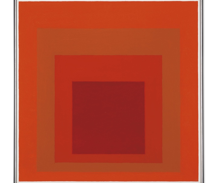 گالری منتخبی از مربع‌های رنگی یوزف آلبرز از آلمان