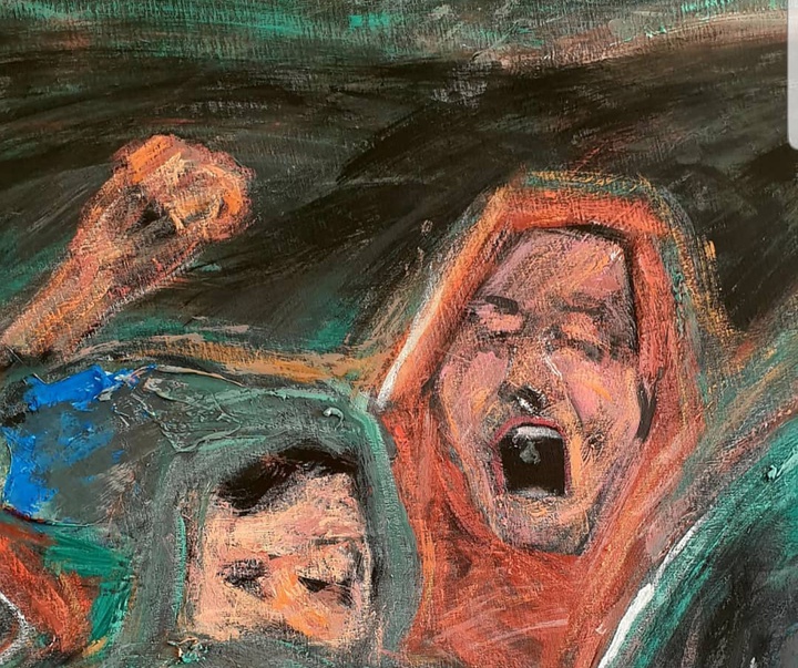گالری نقاشی های علی رحیمی از افغانستان