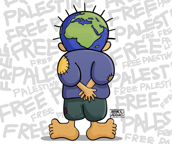 گالری آثار کارتون محمود عباس از فلسطین