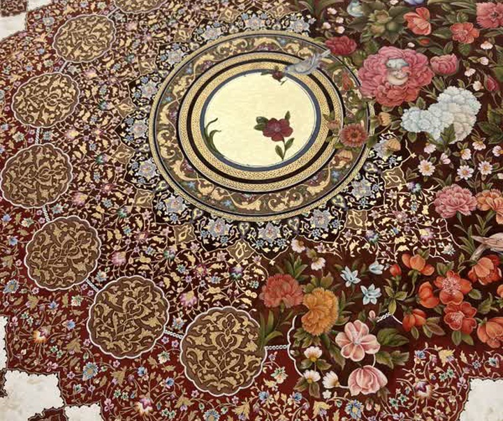 گالری آثار تذهیب الهه شعبانی از ایران