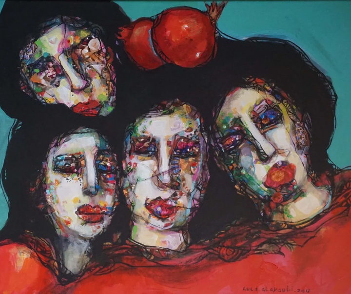 گالری نقاشی‌های علاء ایوبی از سوریه