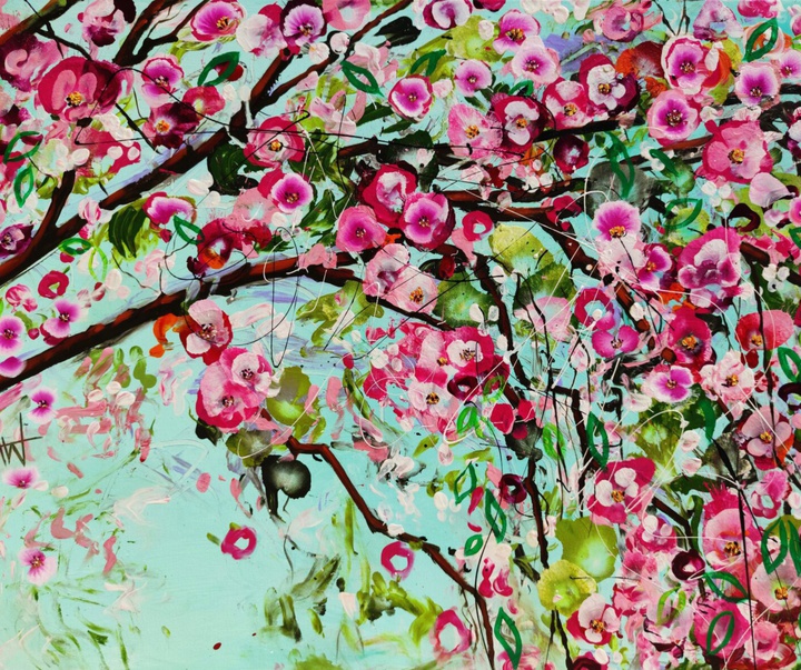 گالری آثار نقاشی انجی رایت از بریتانیا