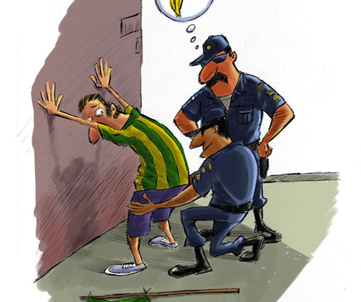 گالری آثار کارتون و کاریکاتور پائولو سرجیو جیندلت از برزیل