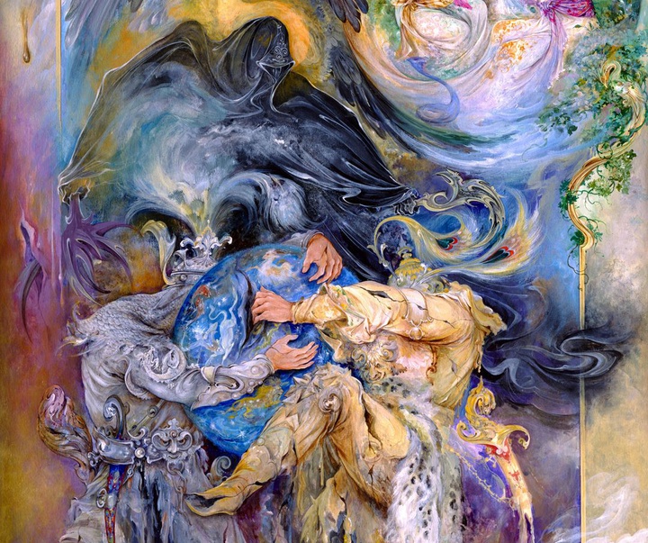 گالری آثار نگارگری محمود فرشچیان
